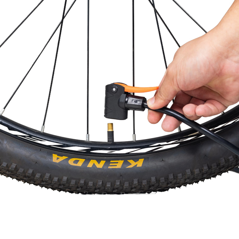 Load image into Gallery viewer, Upten Bicycle Floor Air Pump with Gauge 160 Psi Stand Foot Bike Pumps 042