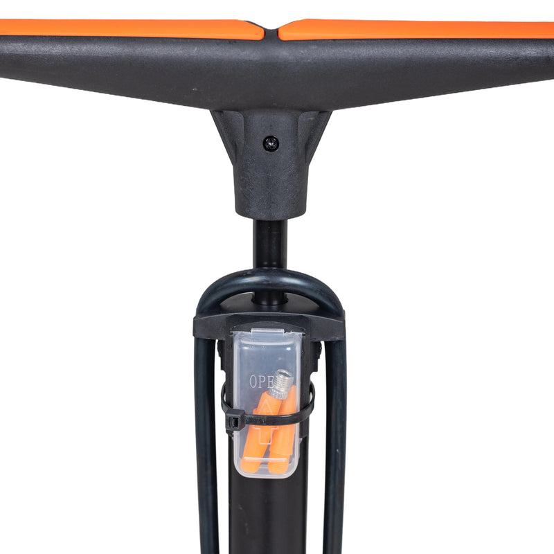 Load image into Gallery viewer, Upten Bicycle Floor Air Pump with Gauge 160 Psi Stand Foot Bike Pumps 042