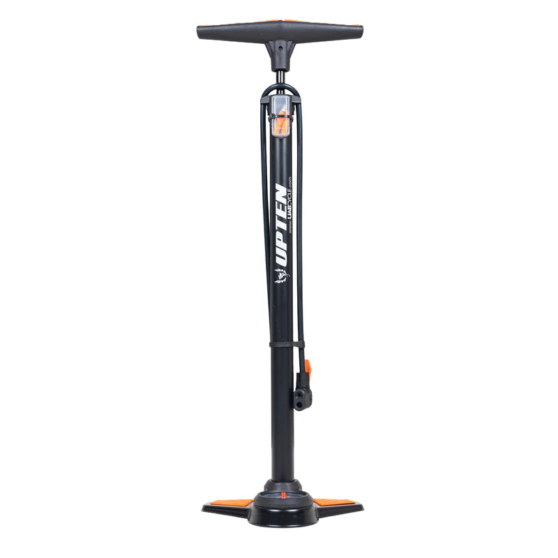 Load image into Gallery viewer, Upten Bicycle Floor Air Pump with Gauge 160 Psi Stand Foot Bike Pumps 042