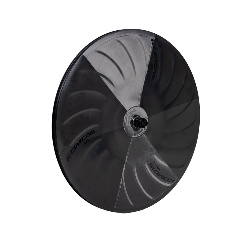 Load image into Gallery viewer, KOMCAS TT Triathlon 970g Wind & Fire Disc Brake Carbon Rear Disc Wheel