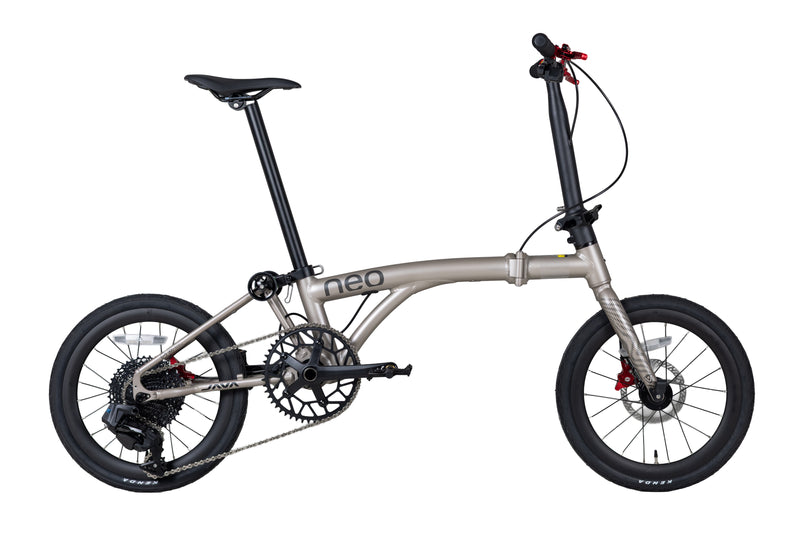 Load image into Gallery viewer, JAVA NEO 12Speed E-shifter 16 Inch Triple-fold Folding Bike