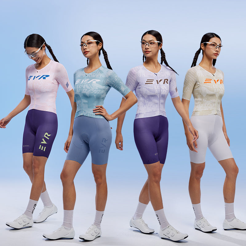 Load image into Gallery viewer, EVR Women’s DISCOVER Ultra-Light Cycling Jersey – 2511