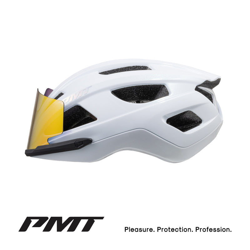 Load image into Gallery viewer, PMT Golf 3 Cycling Helmet with Magnetic Sunglasses