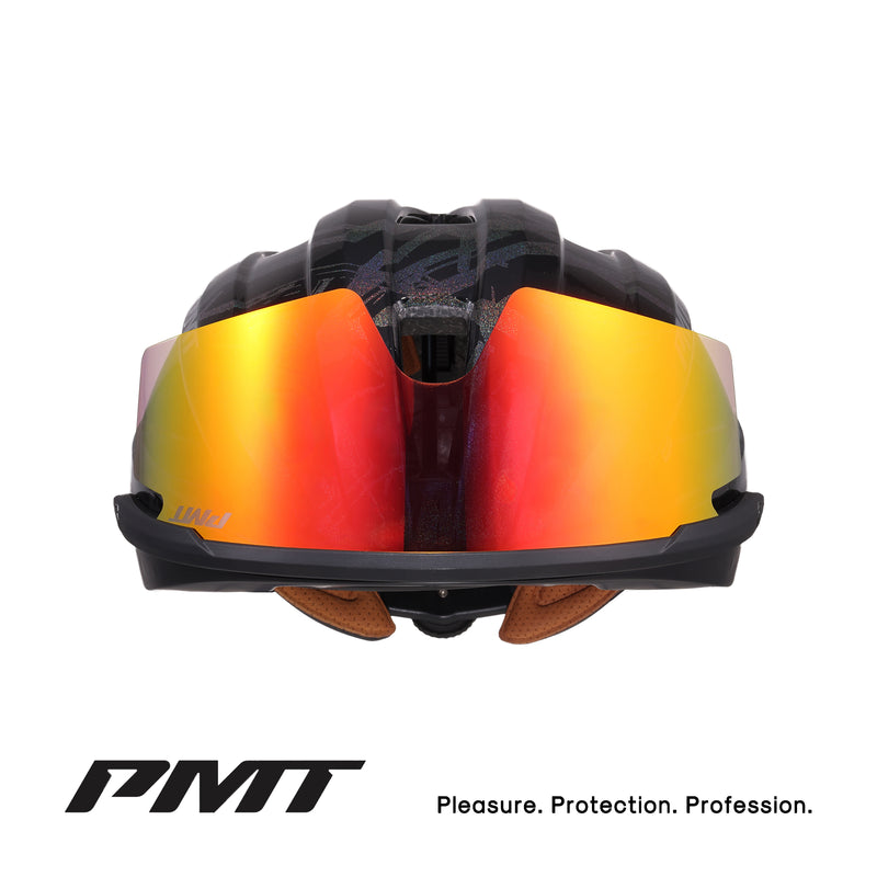 Load image into Gallery viewer, PMT Golf 3 Cycling Helmet with Magnetic Sunglasses