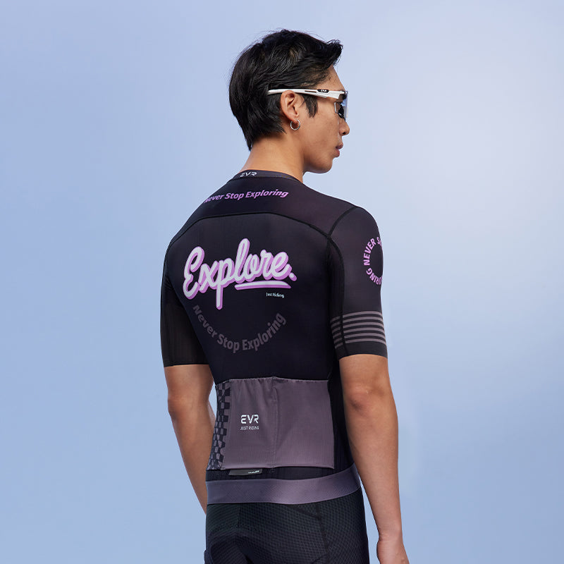 Load image into Gallery viewer, EVR Explore Graphic Series Men’s Cycling Jersey – 1154