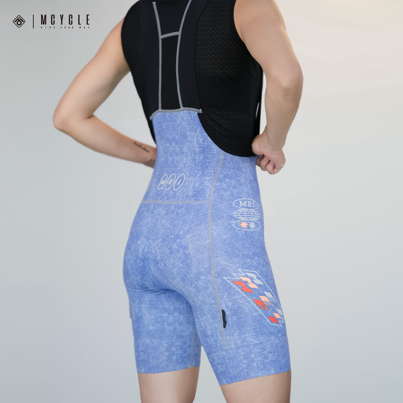 Load image into Gallery viewer, Mcycle Women's Pro Elite Cycling Bib Shorts | MK103W Series