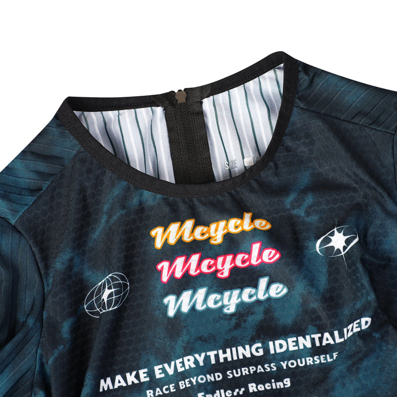Load image into Gallery viewer, MCYCLE Unisex Time‑Trial TT Skinsuit | Aero One‑Piece Race Cycling Suit with Italy Elastic Interfac Pad MY414