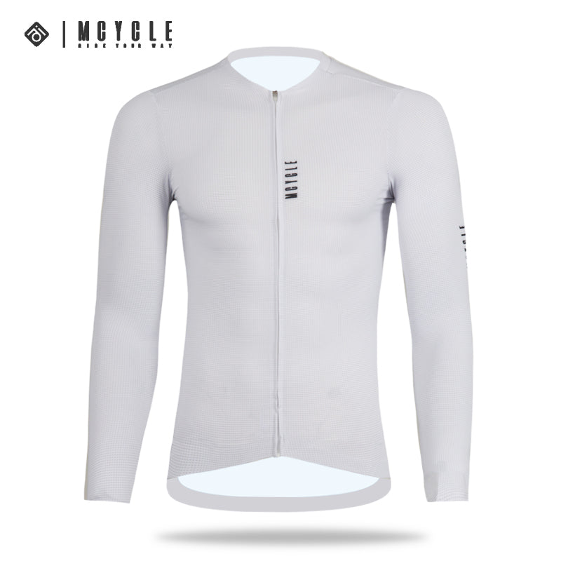 Load image into Gallery viewer, Mcycle Man Solid Color Bamoo Fiber Long Sleeve Cycling Jersey MY242