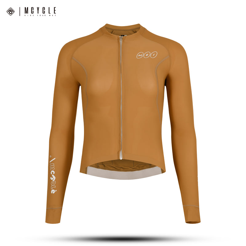 Load image into Gallery viewer, Mcycle Solid Color Women's Long Sleeve Cycling Jersey Anti UV 50+ MY356W