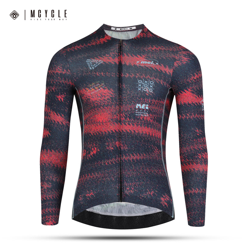 Load image into Gallery viewer, Mcycle Men's Pro Long Sleeve Cycling Jersey MY337