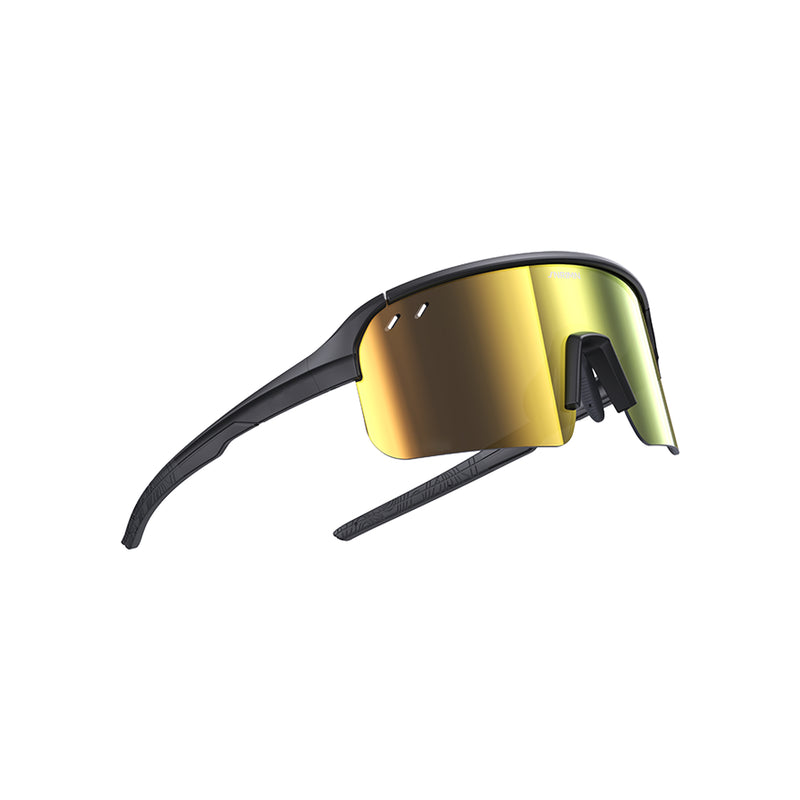 Load image into Gallery viewer, SUNRIMOON Twilight Half‑Rimmed Cycling Sunglasses Lenses By ZEISS, Photochromic, Interchangeable Sports Glasses for Cycling Running Outdoo JN2501B
