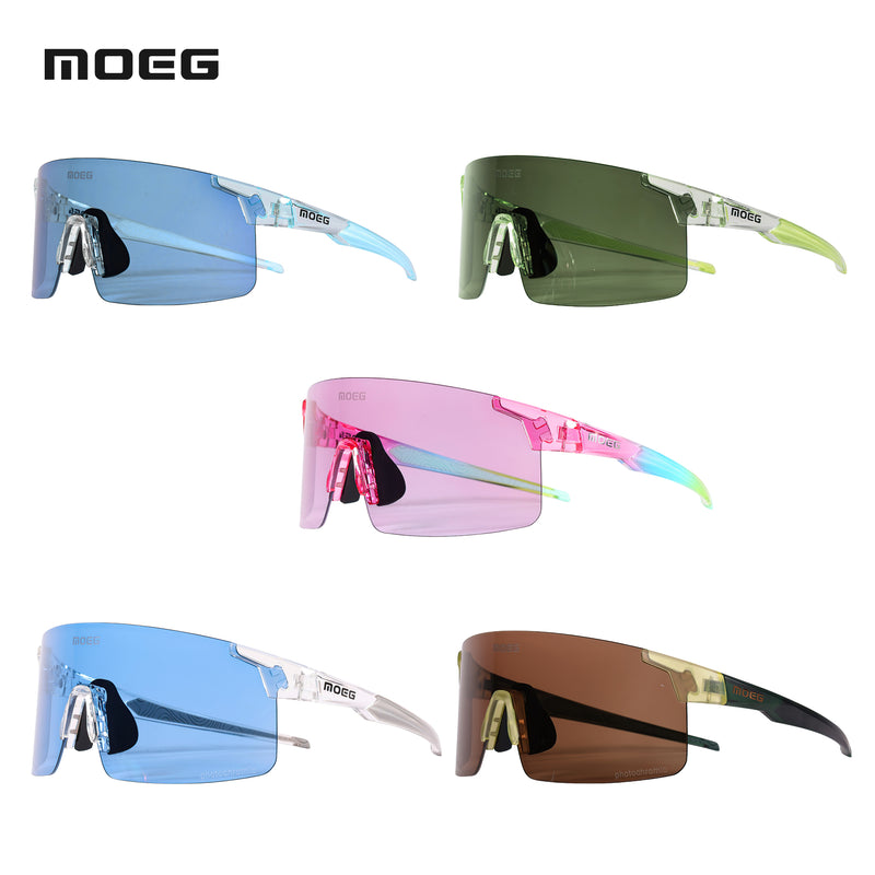 Load image into Gallery viewer, MOEG Cycling Sunglasses Photochromic Lens MO993 (03-07)
