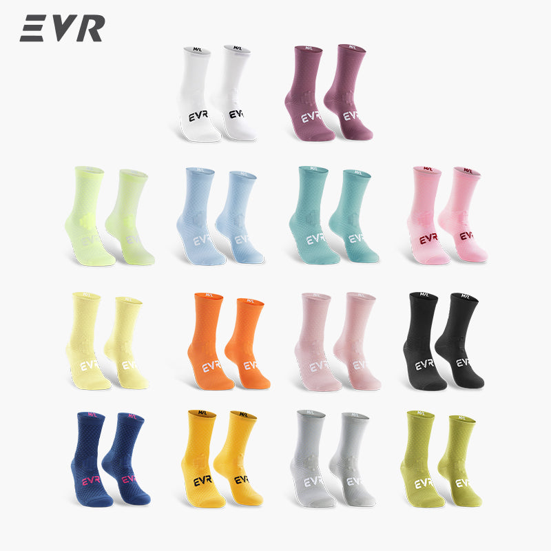 Load image into Gallery viewer, EVR TECH Series Performance Cycling Socks (Imported Tactel Nylon & Anti-Odor) 0902