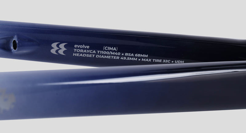 Load image into Gallery viewer, Evolve Cima Carbon Road Bike Frameset
