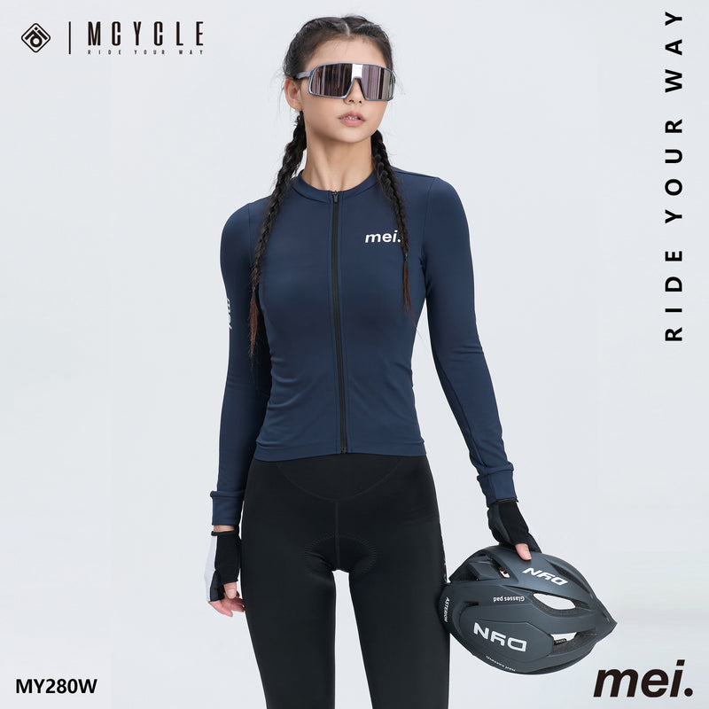 Load image into Gallery viewer, Mcycle Women's Thermal Long Sleeve Jersey 8-18℃ MY253W