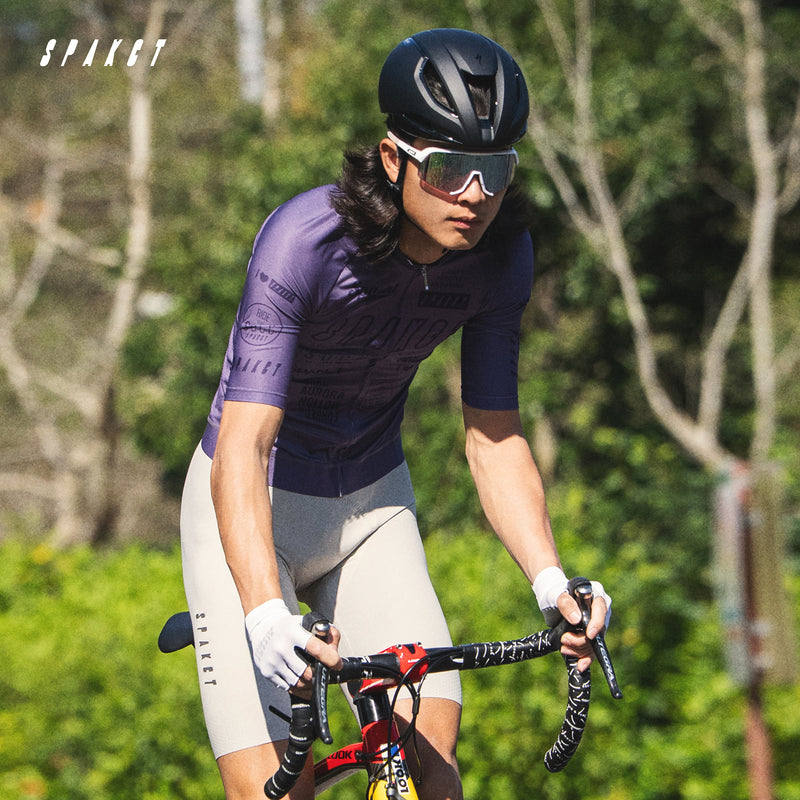 Load image into Gallery viewer, Spakct Era Men's Short-Sleeve Cycling Jersey | UV 40+ Protection, Quick-Dry, Slim Fit Road Bike Shirt YB111138