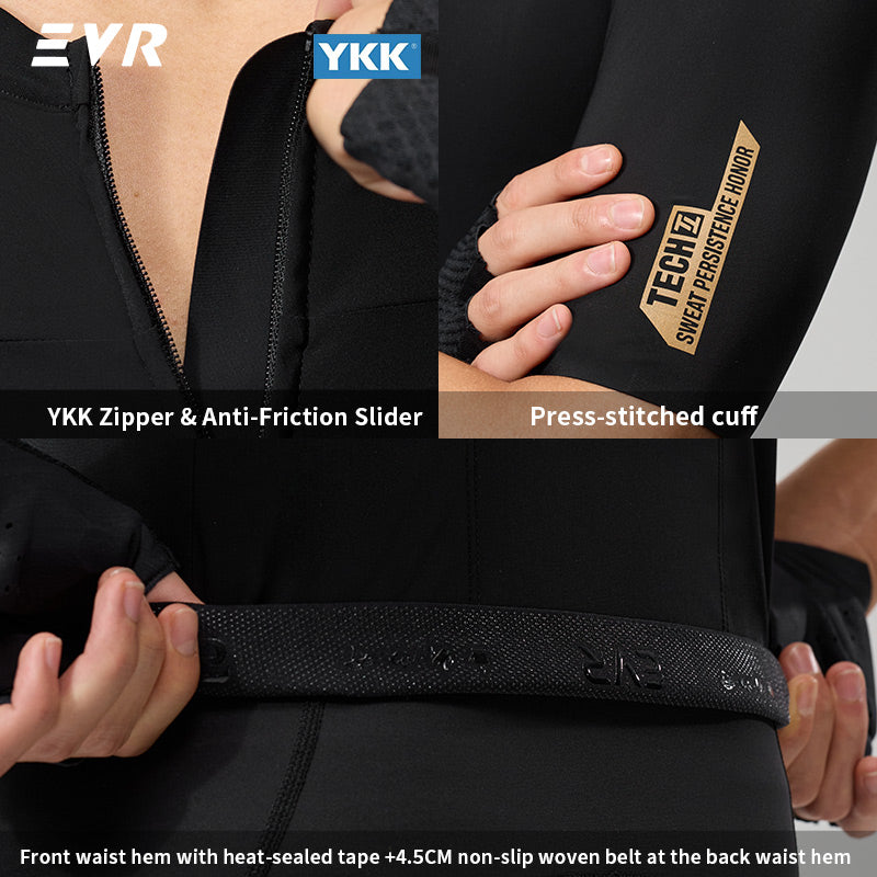 Load image into Gallery viewer, EVR TECH Series Men's Cycling Short Sleeve Jersey - Gilding Edition -2623