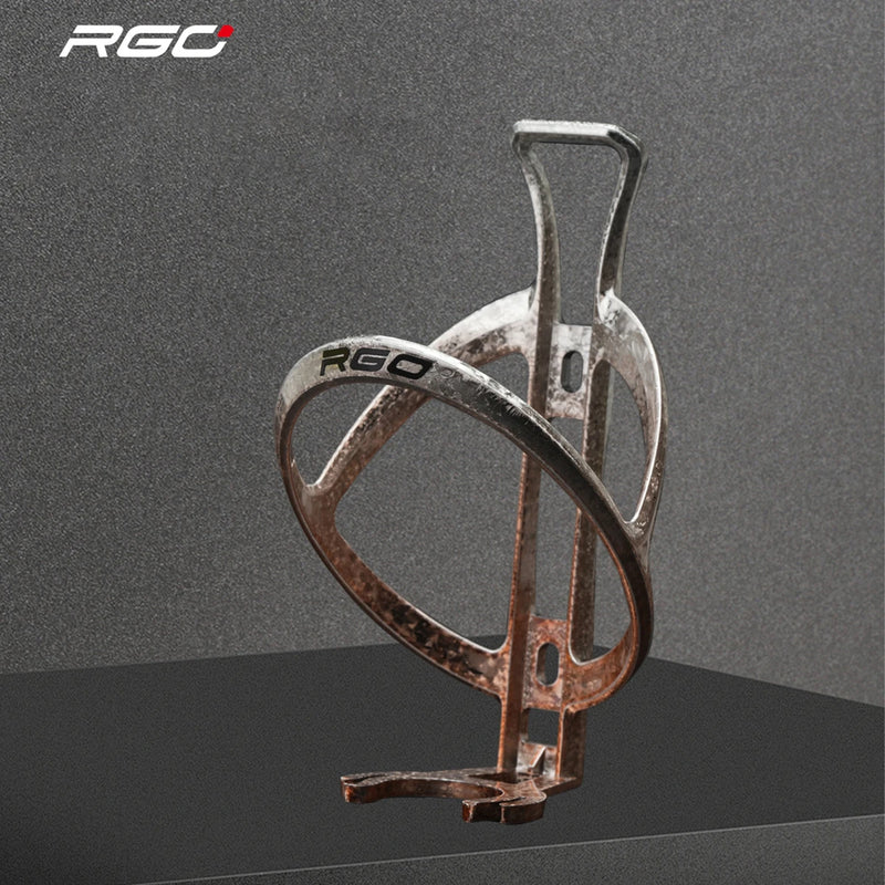 Load image into Gallery viewer, RGO Bike Bottle Cage, Ultralight PVD Vacuum Electroplating Water Bottle Holder, PC‑Fiberglass