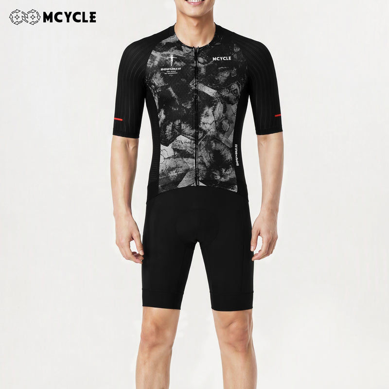Load image into Gallery viewer, Mcycle Pro Men's Short-Sleeve Cycling Jersey MY386