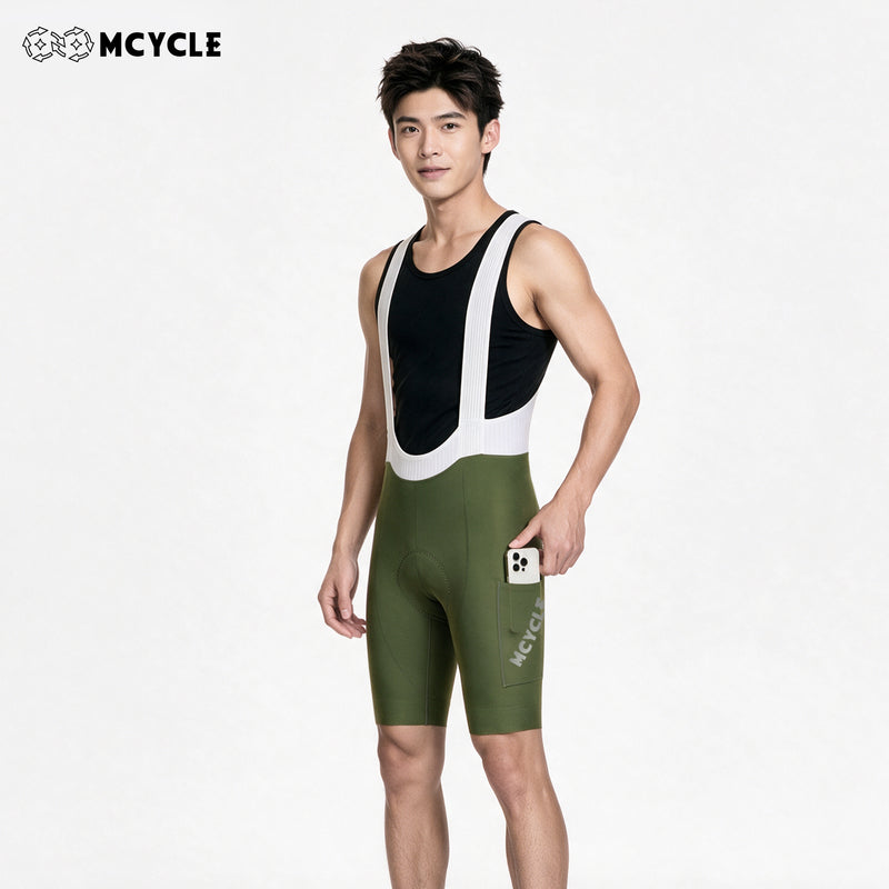 Load image into Gallery viewer, Mcycle Men's High‑Compression Road Cycling Bib Shorts MK109