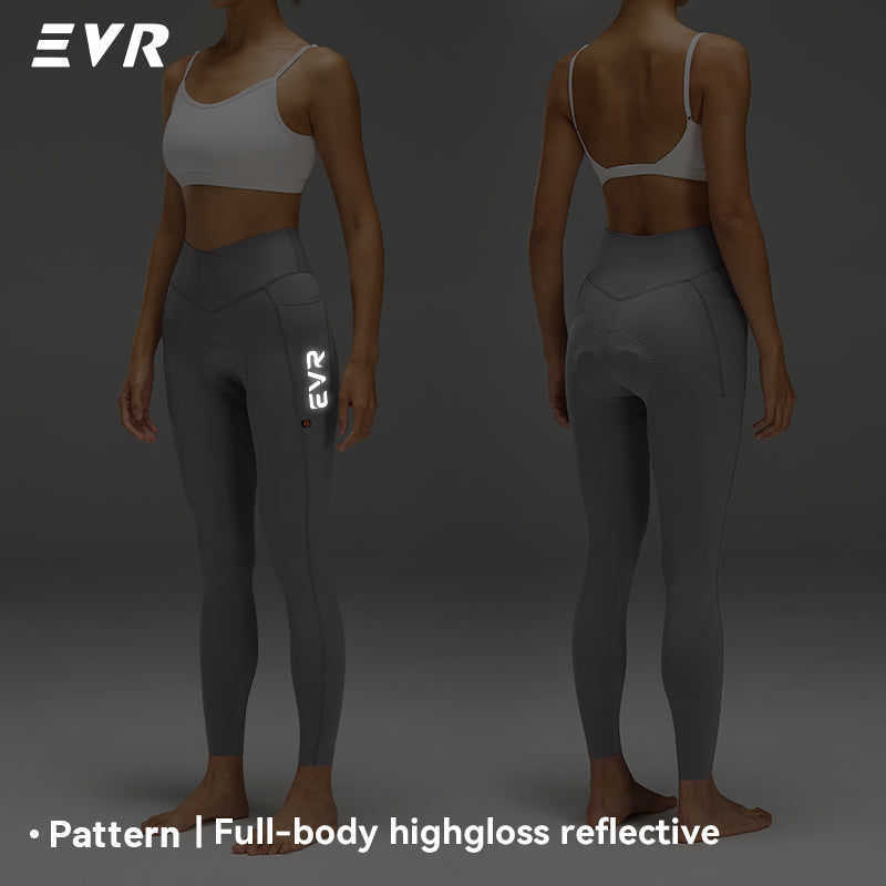 Load image into Gallery viewer, EVR Discover Series Women’s Cycling Tights 4‑Way Stretch, Side Pockets 8101