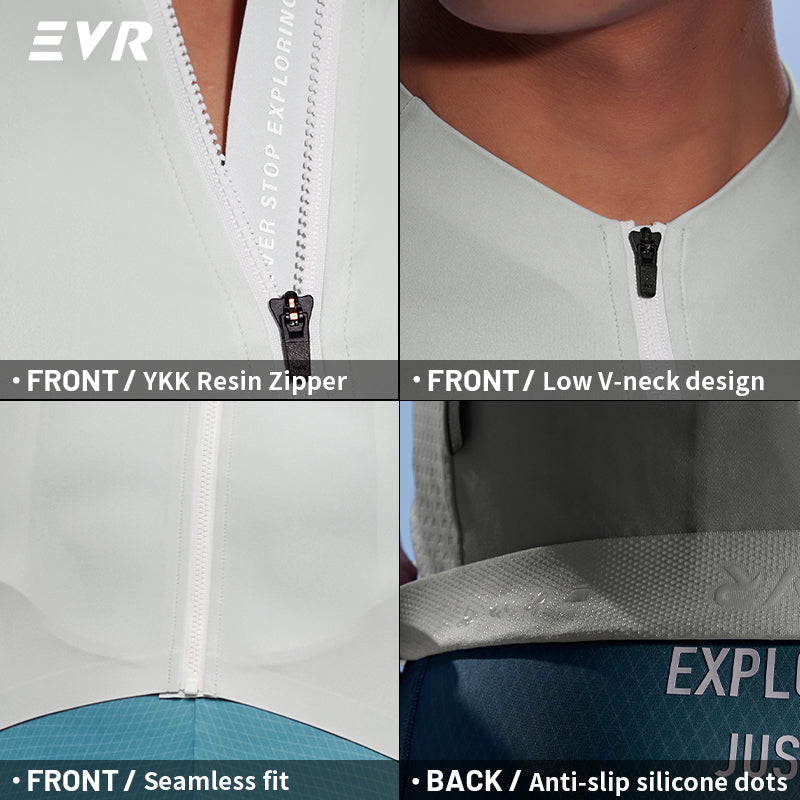 Load image into Gallery viewer, EVR Explore Series Men's Short Sleeve Cycling Jersey 2512