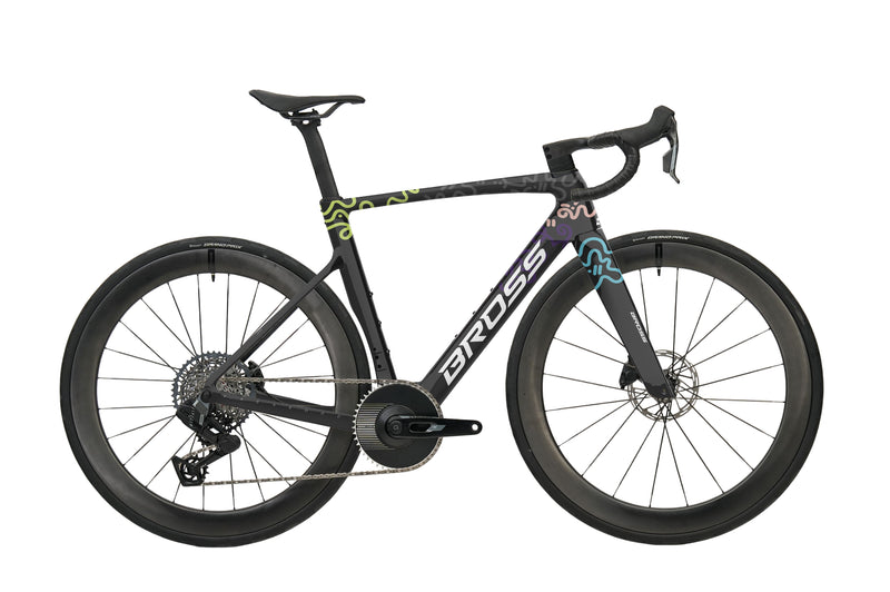 Load image into Gallery viewer, Bross Vagabond Aero Rival XPLR with Power Meter 1*13 System Carbon Road Bike