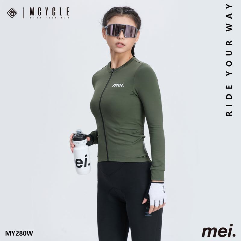 Load image into Gallery viewer, Mcycle Women's Thermal Long Sleeve Jersey 8-18℃ MY253W