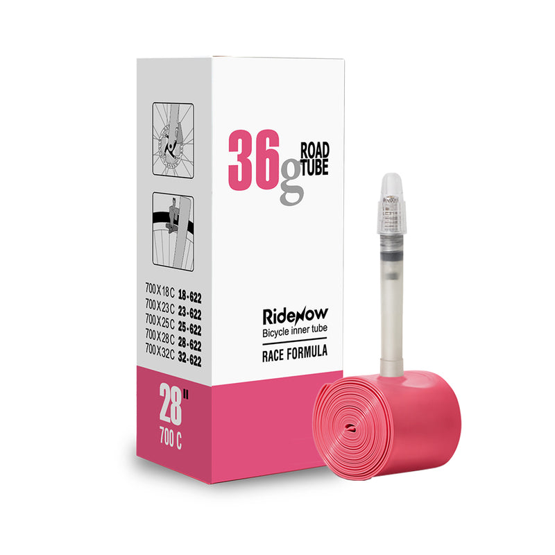Load image into Gallery viewer, RideNow 700×18-32C Road Bike Inner TPU Tube Presta 36g