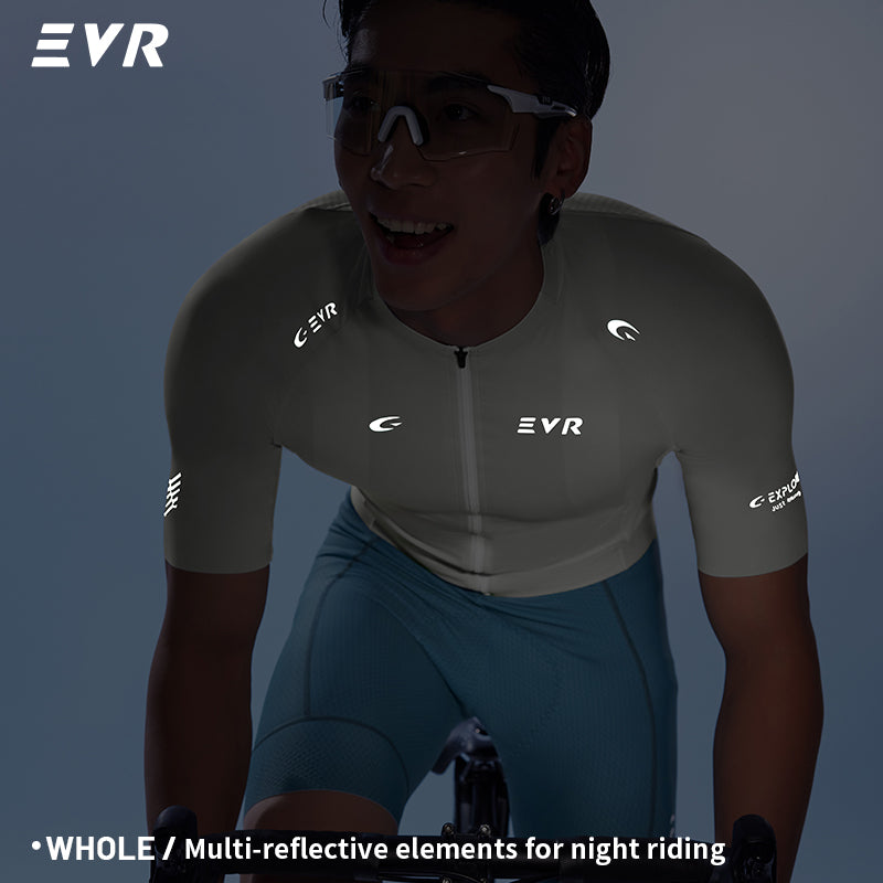 Load image into Gallery viewer, EVR Explore Series Men's Short Sleeve Cycling Jersey 2512