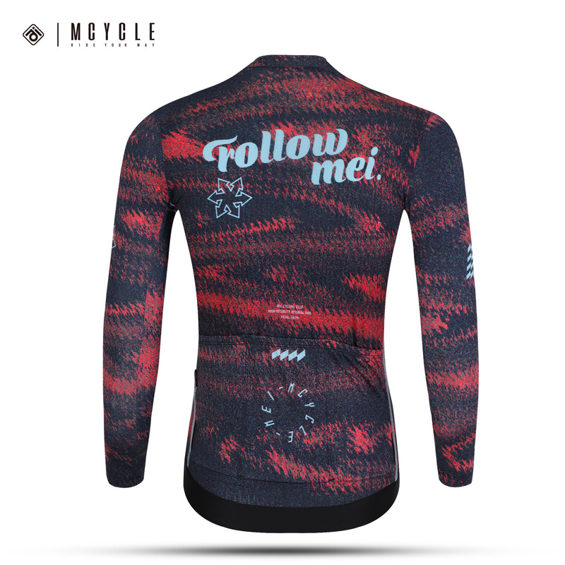 Load image into Gallery viewer, Mcycle Men's Pro Long Sleeve Cycling Jersey MY337