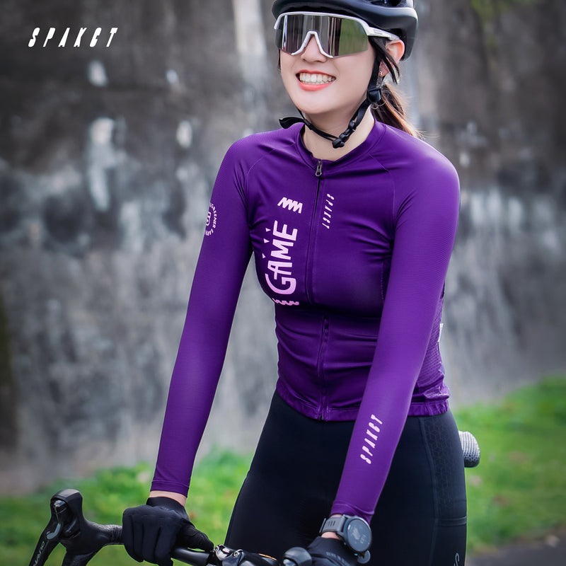 Load image into Gallery viewer, Spakct GAME ON Long Sleeve Women’s Cycling Jersey YB221076