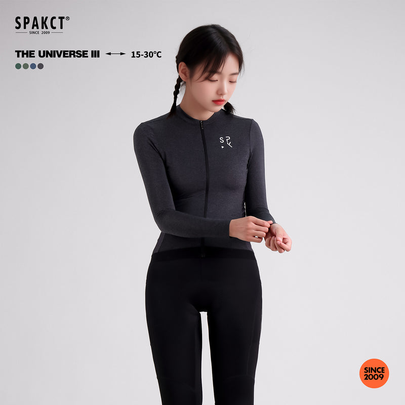 Load image into Gallery viewer, Spackt Qiankun III Women's Long Sleeve Cycling Jersey YB221069