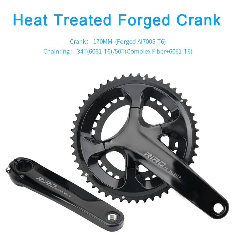 Load image into Gallery viewer, RIRO Racer R9 Alloy Crankset