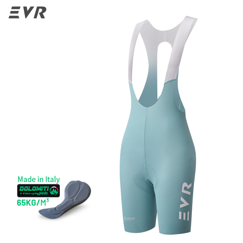 Load image into Gallery viewer, EVR Women’s DISCOVER One-Piece Pro Bib Shorts – 2506 (Powered by Dolomiti®)