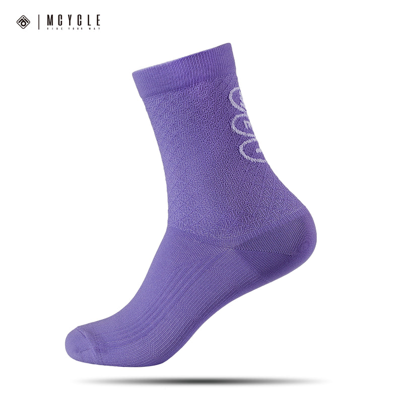 Load image into Gallery viewer, MCYCLE Unisex High-Elastic Athletic Knitted Cycling Socks - MP059 Dopamine Series