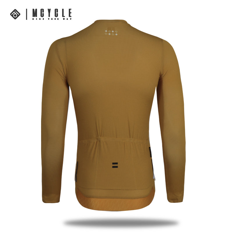 Load image into Gallery viewer, Mcycle Man Solid Color Bamoo Fiber Long Sleeve Cycling Jersey MY242