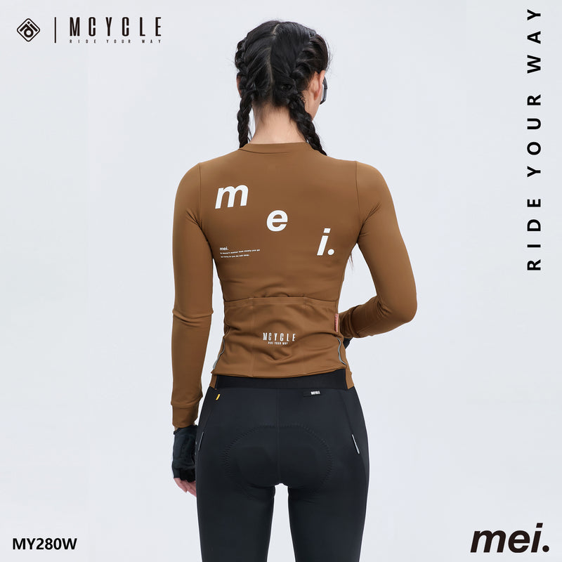 Load image into Gallery viewer, Mcycle Women's Thermal Long Sleeve Jersey 8-18℃ MY253W