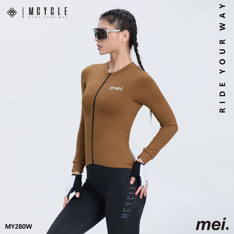 Load image into Gallery viewer, Mcycle Women's Thermal Long Sleeve Jersey 8-18℃ MY253W