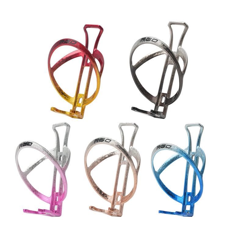 Load image into Gallery viewer, RGO Bike Bottle Cage, Ultralight PVD Vacuum Electroplating Water Bottle Holder, PC‑Fiberglass