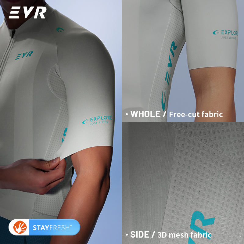 Load image into Gallery viewer, EVR Explore Series Men's Short Sleeve Cycling Jersey 2512