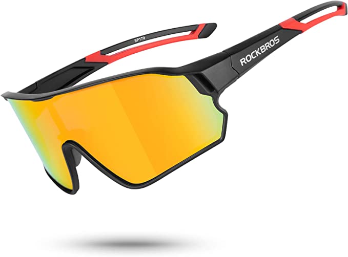 Load image into Gallery viewer, ROCKBROS Polarized Sunglasses UV Protection Cycling Sunglasses
