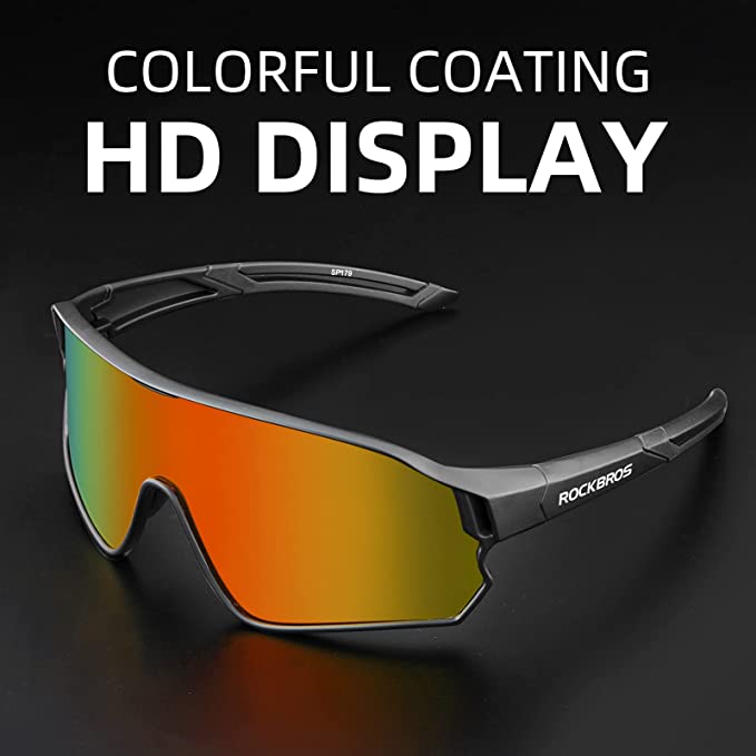 Load image into Gallery viewer, ROCKBROS Polarized Sunglasses UV Protection Cycling Sunglasses