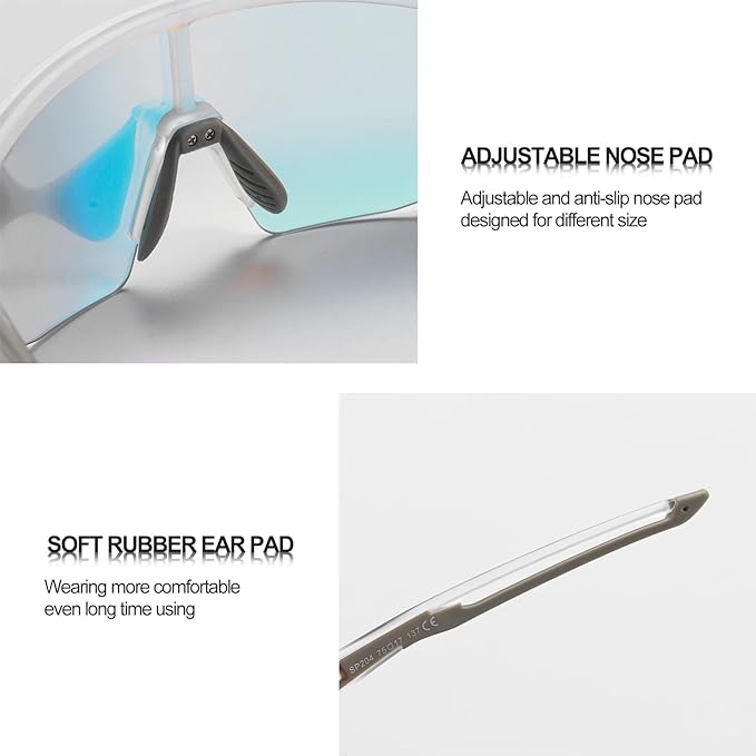 Load image into Gallery viewer, ROCKBROS Photochromic Sports Cycling Sunglasses 1017