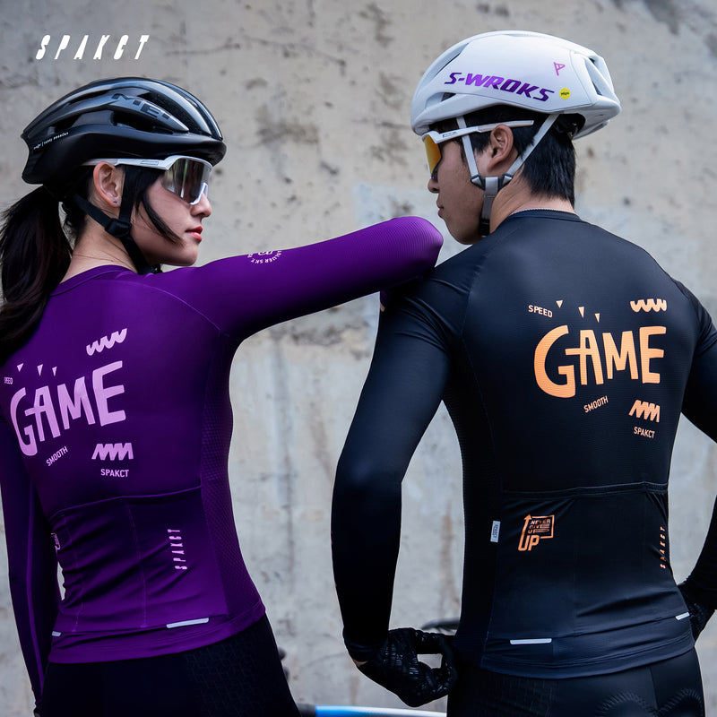 Load image into Gallery viewer, Spakct GAME ON Long Sleeve Women’s Cycling Jersey YB221076