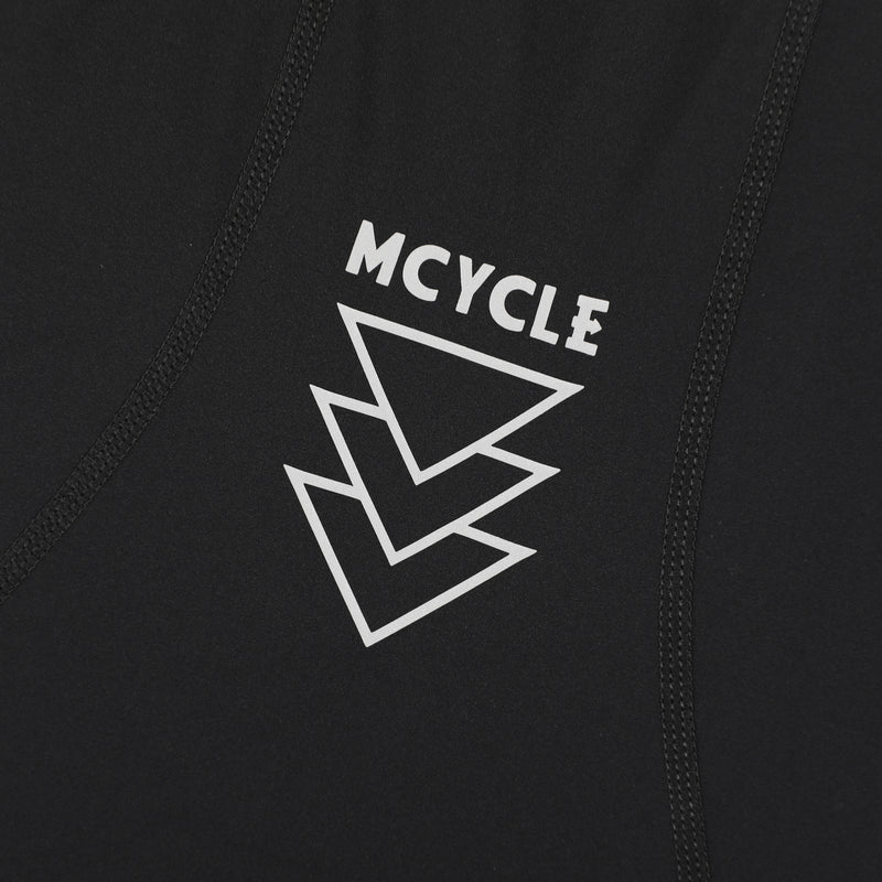 Load image into Gallery viewer, MCYCLE Men's Long Cycling Bib Tights with Side Pockets MK113