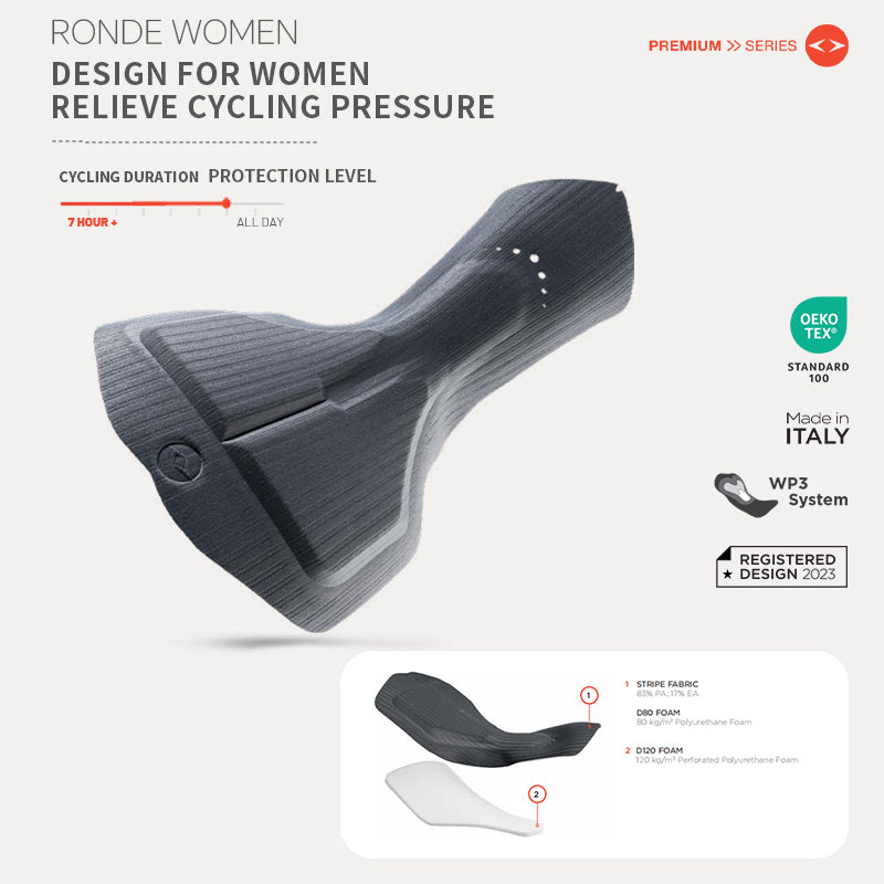 Load image into Gallery viewer, EVR Women’s Pro Cycling Bib Shorts – KX-2428 (Powered by Elastic Interface®)