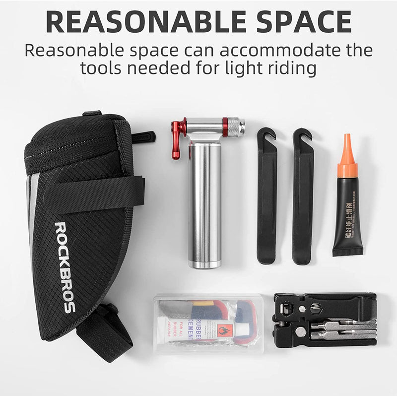 Load image into Gallery viewer, ROCKBROS Bicycle Bag Cycling Saddle Bag Mini Bike Wedge Pack C28