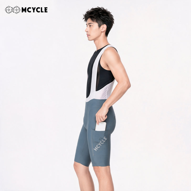 Load image into Gallery viewer, Mcycle Men's High‑Compression Road Cycling Bib Shorts MK109