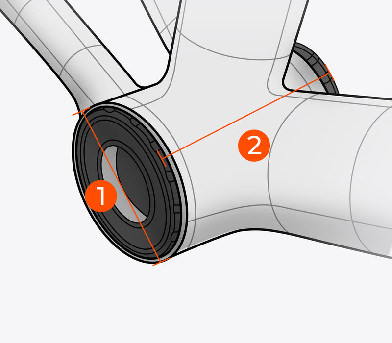 Load image into Gallery viewer, Magene TEO P515 Power Meter Carbon Crankset